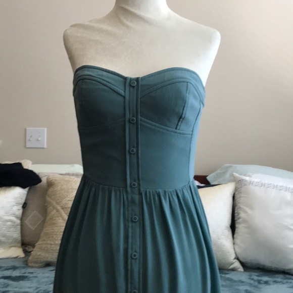 Rebecca Taylor - Silk strapless dress - Picture 2 of 4